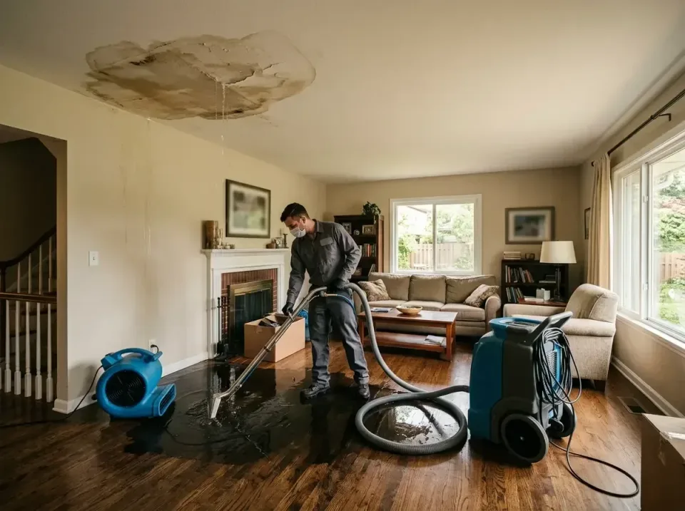 attic-pipe-burst-ceiling-drip-008 — frequently asked questions, Water Damage Restoration & Carpet Care in Moose Lake, MN